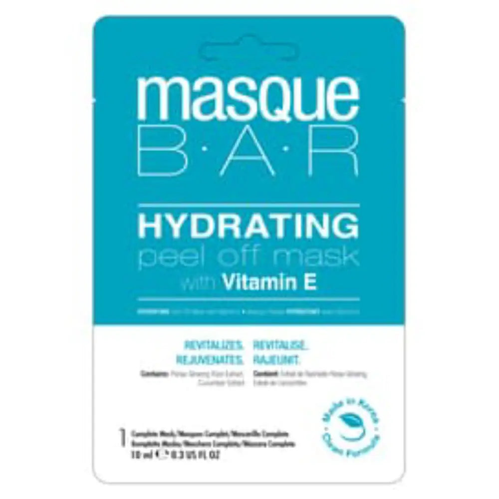 MASQUE BAR Hydrating Peel-Off Mask with Vitamin E, 1 Mask 10mL